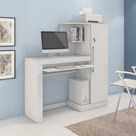Escrivaninha mesa para computador Aroeira Candian -BRANCO - JCM Menor preço em Escrivaninha mesa para computador Aroeira Candian -BRANCO - JCM