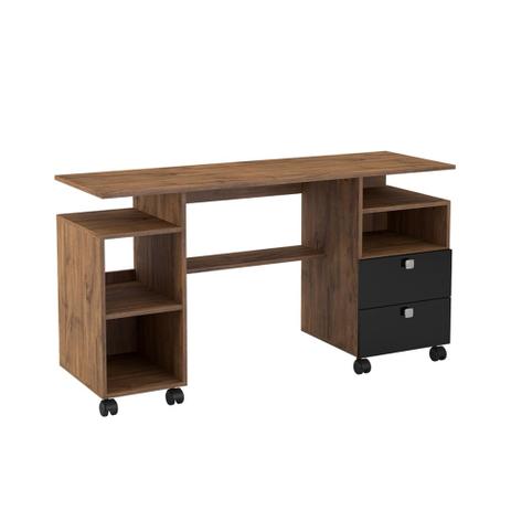 Escrivaninha/Mesa para Computador C215 100% MDF - Dalla Costa Menor preço em Escrivaninha/Mesa para Computador C215 100% MDF - Dalla Costa