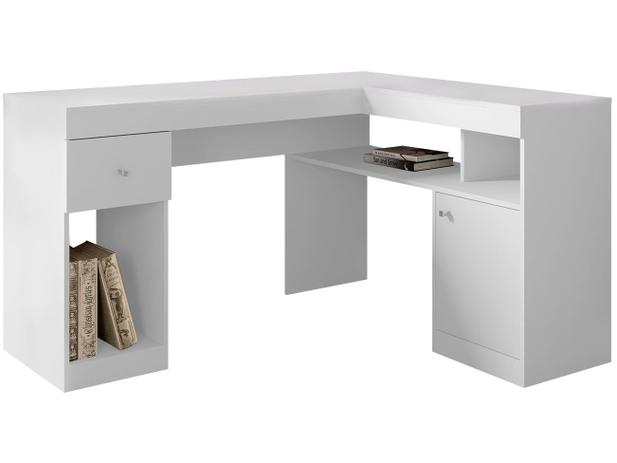 Escrivaninha/Mesa para Computador de Canto - 1 Porta 1 Gaveta Líder Design Work