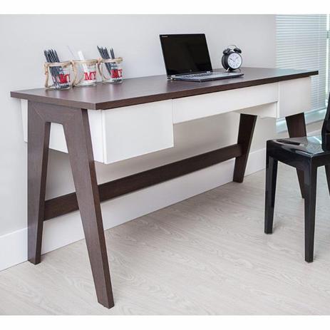 Escrivaninha Pés Palito Retrô 1,50m com 3 gavetas 26106 Trend Artesano é boa?