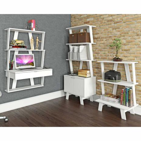 Escrivaninha Suspensa Decorativa 68cm 1 Gaveta AZ1004 Tecno Móbili Menor preço em Escrivaninha Suspensa Decorativa 68cm 1 Gaveta AZ1004 Tecno Móbili