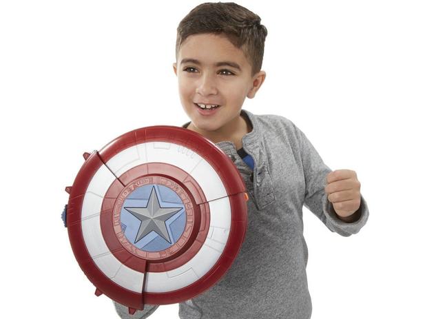 Escudo Lançador Capitão América Guerra Civil - Marvel Hasbro