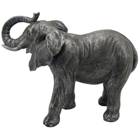 Escultura em Resina Decorativa Elefante Prata 14x8x23 Cm - Prime home decor Menor preço em Escultura em Resina Decorativa Elefante Prata 14x8x23 Cm - Prime home decor