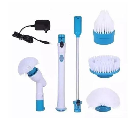 Esfregão Elétrico Spin Scrubber Turbo Bivolt - Spin mop Menor preço em Esfregão Elétrico Spin Scrubber Turbo Bivolt - Spin mop