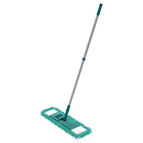 Esfregão Mop Flat Chenile Com Cabo Telescópico Inox - FlashLimp Menor preço em Esfregão Mop Flat Chenile Com Cabo Telescópico Inox - FlashLimp