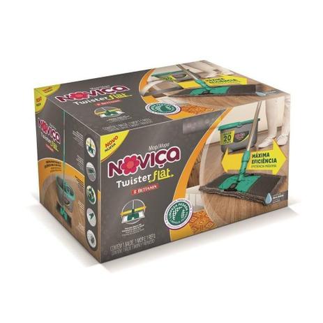 Esfregao MOP Noviça Twister FLAT 20 Litros BT1390 - Bettanin Menor preço em Esfregao MOP Noviça Twister FLAT 20 Litros BT1390 - Bettanin