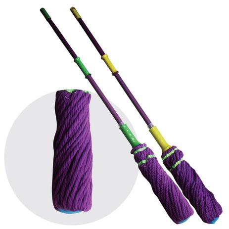 Esfregao mop rodo vassoura limpeza profissional absorvente lava limpa e seca - Black bull é boa?