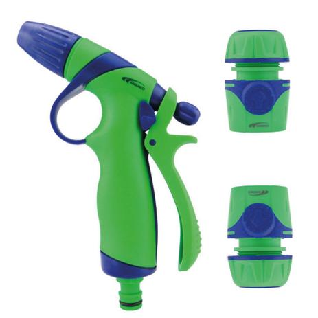 Esguicho para Jardim Hidropistola Amanco 01 jato com 02 Engates Menor preço em Esguicho para Jardim Hidropistola Amanco 01 jato com 02 Engates