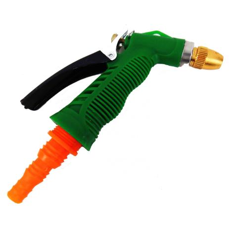 Esguicho Reforçado Para Mangueira De Jardim Tipo Pistola - Lugatools Menor preço em Esguicho Reforçado Para Mangueira De Jardim Tipo Pistola - Lugatools