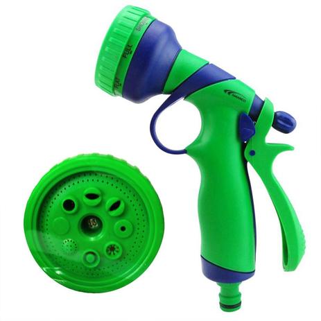 Esguicho Revolver Plástico Amanco 8 Jatos c/Engate Rápido mod 09 Menor preço em Esguicho Revolver Plástico Amanco 8 Jatos c/Engate Rápido mod 09