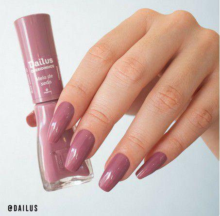 Esmalte dailus queridinhos cremoso meia de seda 08ml Menor preço em Esmalte dailus queridinhos cremoso meia de seda 08ml