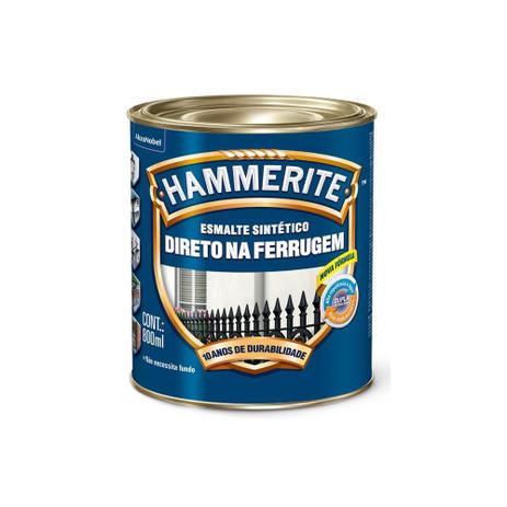 Esmalte Sintético Brilhante Marrom Anti-Ferrugem 800ml - Hammerite Menor preço em Esmalte Sintético Brilhante Marrom Anti-Ferrugem 800ml - Hammerite