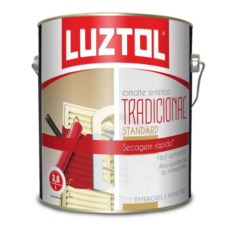 Esmalte sintetico brilhante preto gl - Luztol Menor preço em Esmalte sintetico brilhante preto gl - Luztol