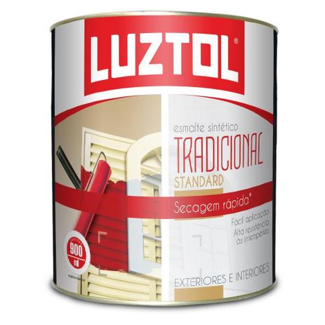 Esmalte sintetico brilhante preto lt - Luztol Menor preço em Esmalte sintetico brilhante preto lt - Luztol