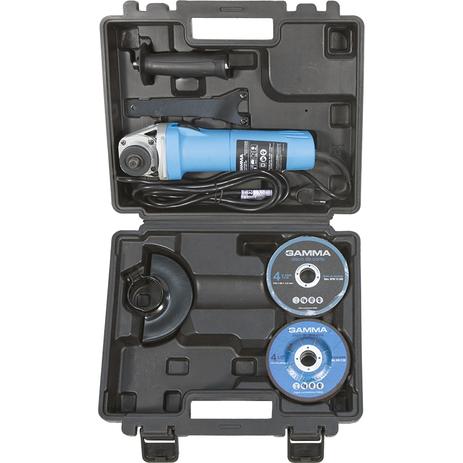 Esmerilhadeira Angular 4 1/2” 710W 710 Watts em Kit G1910K - Gamma Menor preço em Esmerilhadeira Angular 4 1/2” 710W 710 Watts em Kit G1910K - Gamma
