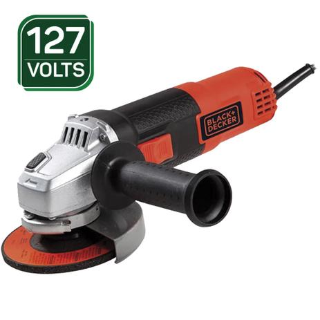 Esmerilhadeira Angular 4-1/2 Black+Decker Laranja 650w - Black & Decker Menor preço em Esmerilhadeira Angular 4-1/2 Black+Decker Laranja 650w - Black & Decker