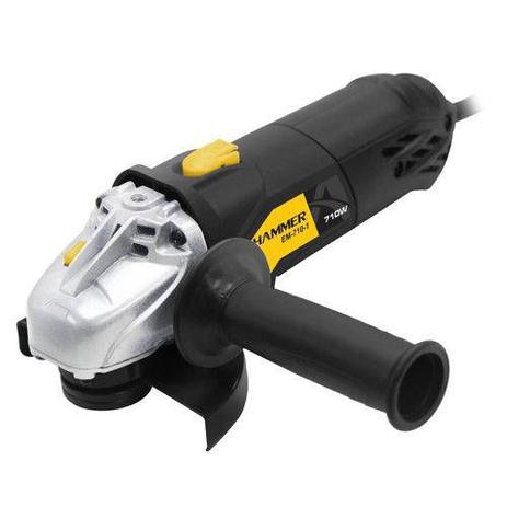 Esmerilhadeira Angular 4.1/2 Pol 220V 710W HAMMER Menor preço em Esmerilhadeira Angular 4.1/2 Pol 220V 710W HAMMER