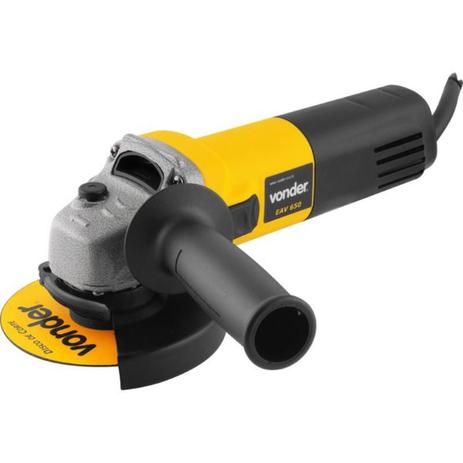 Esmerilhadeira Angular 4.1/2 POL 650W EAV 650 com Disco VONDER Menor preço em Esmerilhadeira Angular 4.1/2 POL 650W EAV 650 com Disco VONDER