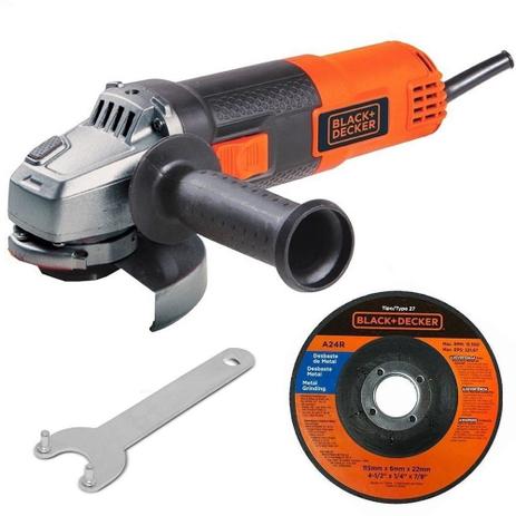 Esmerilhadeira Angular 4 1/2 polegadas G720 Black Decker Menor preço em Esmerilhadeira Angular 4 1/2 polegadas G720 Black Decker