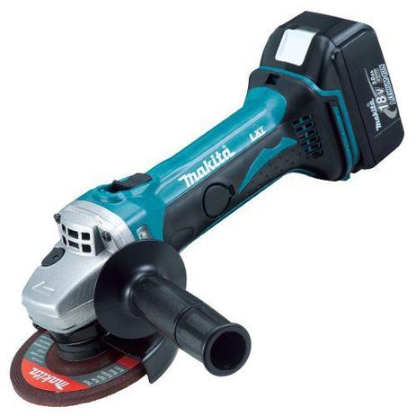 Esmerilhadeira Angular a Bateria 18V DGA452RFE 220V Makita - Makita 18v Menor preço em Esmerilhadeira Angular a Bateria 18V DGA452RFE 220V Makita - Makita 18v