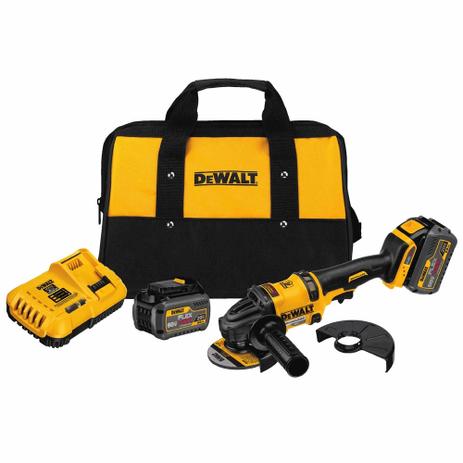Esmerilhadeira Angular a Bateria 60V DeWALT FlexVolt - DCG414T2 Menor preço em Esmerilhadeira Angular a Bateria 60V DeWALT FlexVolt - DCG414T2