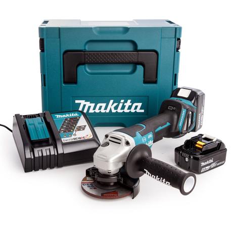 Esmerilhadeira Angular á Bateria DGA467RTJ, 18V Lithium - Makita Bivolt Menor preço em Esmerilhadeira Angular á Bateria DGA467RTJ, 18V Lithium - Makita Bivolt