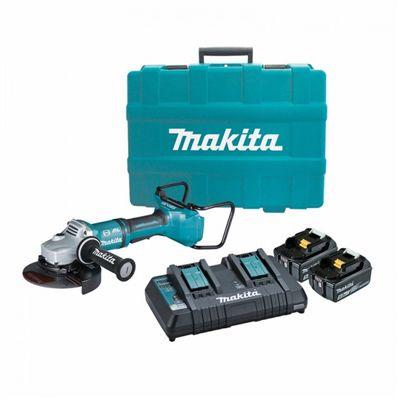Esmerilhadeira Angular a Bateria DGA700PT2 18V - Makita 220V Menor preço em Esmerilhadeira Angular a Bateria DGA700PT2 18V - Makita 220V