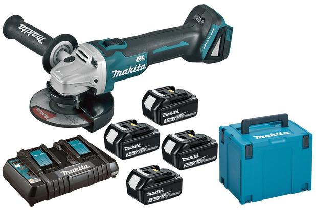 Esmerilhadeira Angular Bateria 18V DGA504 - MKP4PF1843 220V - Makita 18v Menor preço em Esmerilhadeira Angular Bateria 18V DGA504 - MKP4PF1843 220V - Makita 18v