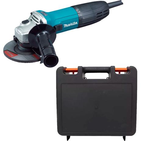 Esmerilhadeira Angular - GA4530 - Makita + Maleta para Ferramentas Menor preço em Esmerilhadeira Angular - GA4530 - Makita + Maleta para Ferramentas