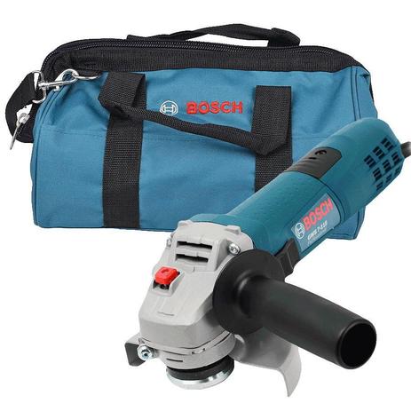 Esmerilhadeira Angular GWS 7-115 750W + Bolsa para Transporte - Bosch -110 Volts Menor preço em Esmerilhadeira Angular GWS 7-115 750W + Bolsa para Transporte - Bosch -110 Volts