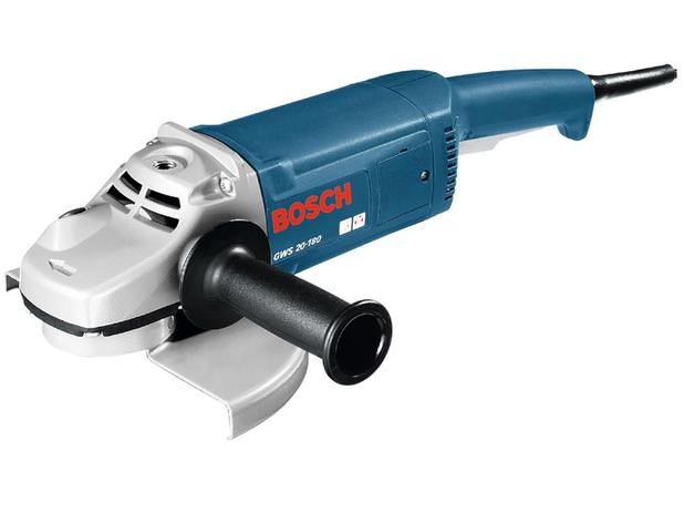 Esmerilhadeira Bosch Angular 7” Profissional - 2000W GWS 20-180 Menor preço em Esmerilhadeira Bosch Angular 7” Profissional - 2000W GWS 20-180