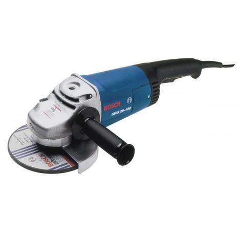 Esmerilhadeira Bosch Gws 20 Angular 7” 2000w X 127v - Robert bosch limitada Menor preço em Esmerilhadeira Bosch Gws 20 Angular 7” 2000w X 127v - Robert bosch limitada