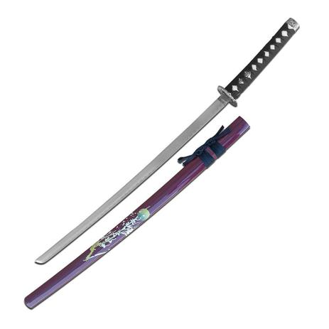 Espada Katana Vermelha Master Cutlery Menor preço em Espada Katana Vermelha Master Cutlery