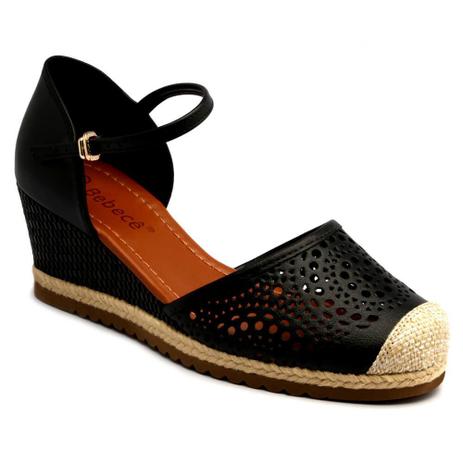 espadrille bebece preta