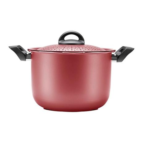 Espagueteira 5,7l cereja (7102/352) - brinox Menor preço em Espagueteira 5,7l cereja (7102/352) - brinox
