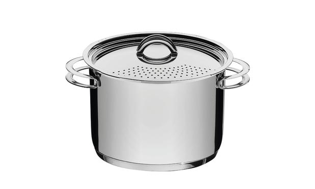 Espagueteira Aço Inox Com Fundo Triplo Ø 24cm Tramontina 62517/240 - Tramontina farroupilha Menor preço em Espagueteira Aço Inox Com Fundo Triplo Ø 24cm Tramontina 62517/240 - Tramontina farroupilha