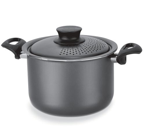 Espagueteira Antiaderente Paris Tramontina - Preto / 20 Cm / 4.5 Lt Menor preço em Espagueteira Antiaderente Paris Tramontina - Preto / 20 Cm / 4.5 Lt