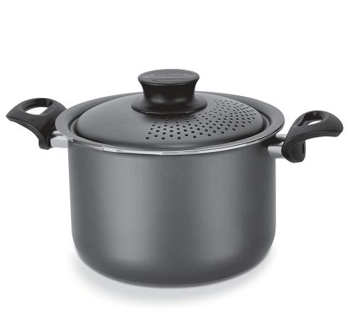 Espagueteira Antiaderente Paris Tramontina - Preto / 24 Cm / 7.5 Kg Menor preço em Espagueteira Antiaderente Paris Tramontina - Preto / 24 Cm / 7.5 Kg