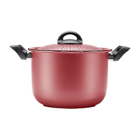 Espagueteira Brinox 22Cm 5,7L Especiarias Cereja Menor preço em Espagueteira Brinox 22Cm 5,7L Especiarias Cereja