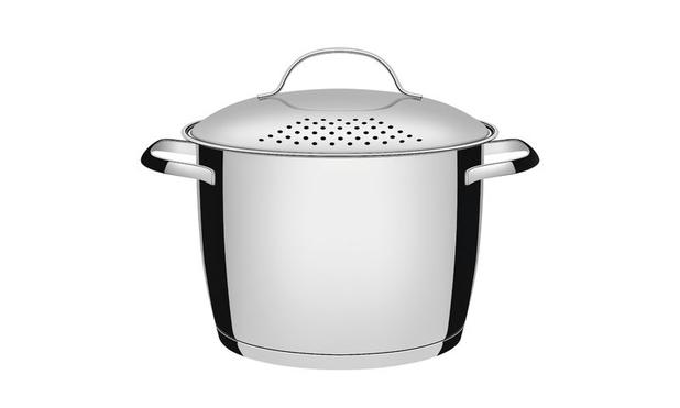 Espagueteira Inox 22cm Allegra Tramontina 62667223 Menor preço em Espagueteira Inox 22cm Allegra Tramontina 62667223