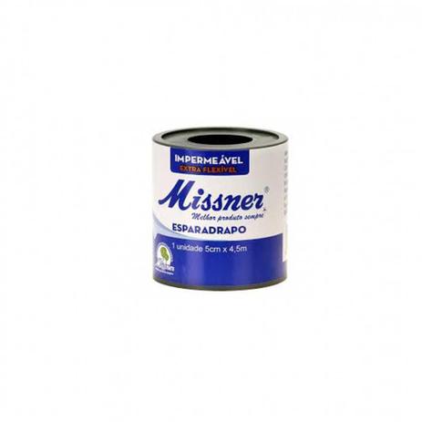 Esparadrapo Impermeável Missner 5cmX4,5m - Branco Menor preço em Esparadrapo Impermeável Missner 5cmX4,5m - Branco