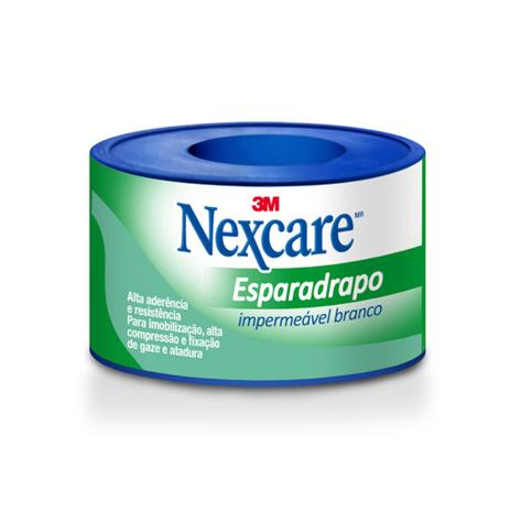Esparadrapo Impermeável Nexcare Branco 25mm x 3m Menor preço em Esparadrapo Impermeável Nexcare Branco 25mm x 3m