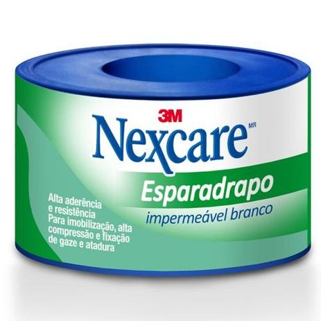 Esparadrapo Impermeável Nexcare Branco 50mm x 3m - 3m do brasil Menor preço em Esparadrapo Impermeável Nexcare Branco 50mm x 3m - 3m do brasil