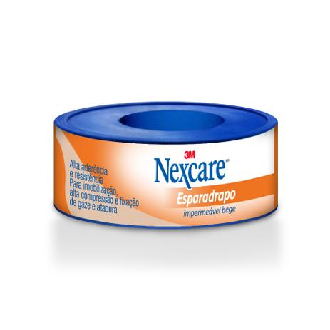 Esparadrapo Nexcare 3M Impermeável Bege 12 X 3 Menor preço em Esparadrapo Nexcare 3M Impermeável Bege 12 X 3