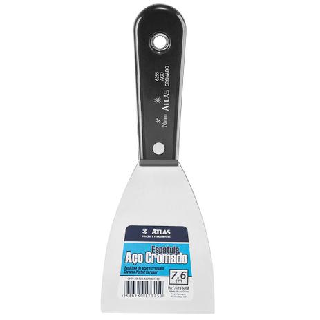 Espátula Aço Cromado 7,6Cm 3 Atlas Menor preço em Espátula Aço Cromado 7,6Cm 3 Atlas