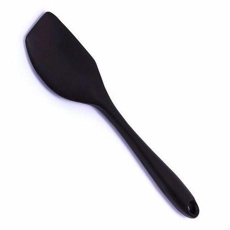 Espatula Arredondada Silicone Preto WECK 5069 Menor preço em Espatula Arredondada Silicone Preto WECK 5069