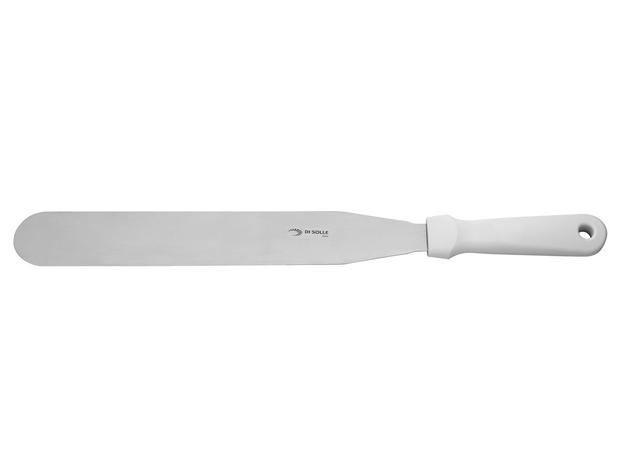 Espátula Confeiteiro Aço Inox 42,3 cm Branca Durafio Profissional Di Solle - SOL 271 Menor preço em Espátula Confeiteiro Aço Inox 42,3 cm Branca Durafio Profissional Di Solle - SOL 271