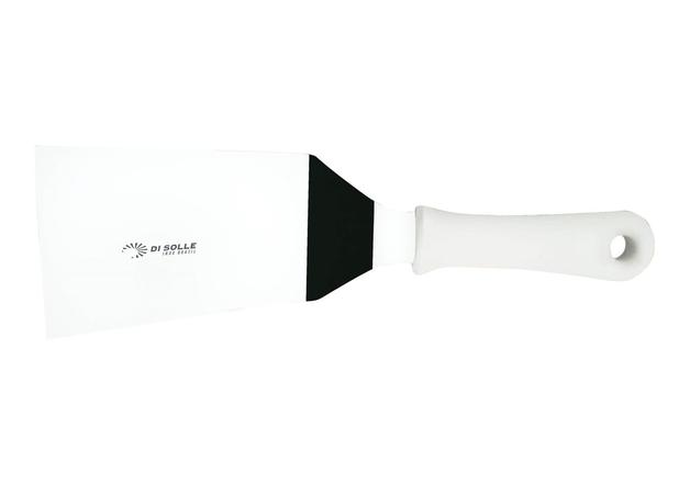 Espátula Curva Aço Inox 9 cm Branca Durafio Di Solle - SOL 063 Menor preço em Espátula Curva Aço Inox 9 cm Branca Durafio Di Solle - SOL 063