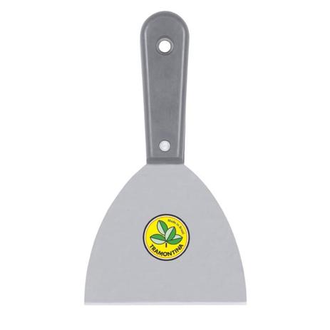 Espátula de aço cromado 8,5 cm com cabo plástico - Tramontina Menor preço em Espátula de aço cromado 8,5 cm com cabo plástico - Tramontina