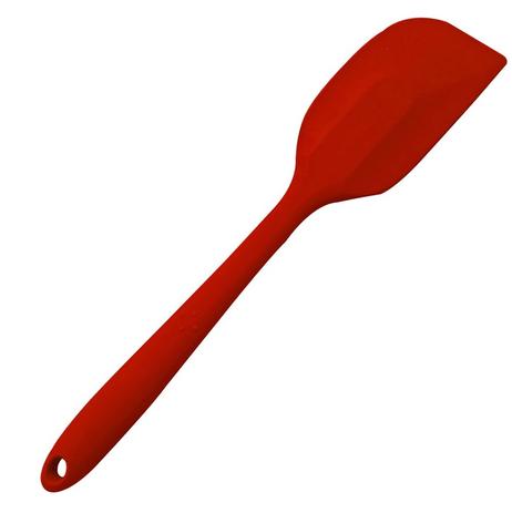 Espatula de silicone arredondada vermelho / niazitex Menor preço em Espatula de silicone arredondada vermelho / niazitex